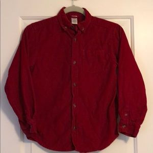 Gymboree corduroy shirt